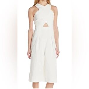 BCBGMAXAZRIA White Regular Jumpsuits & Rompers for Women Size 12. #210